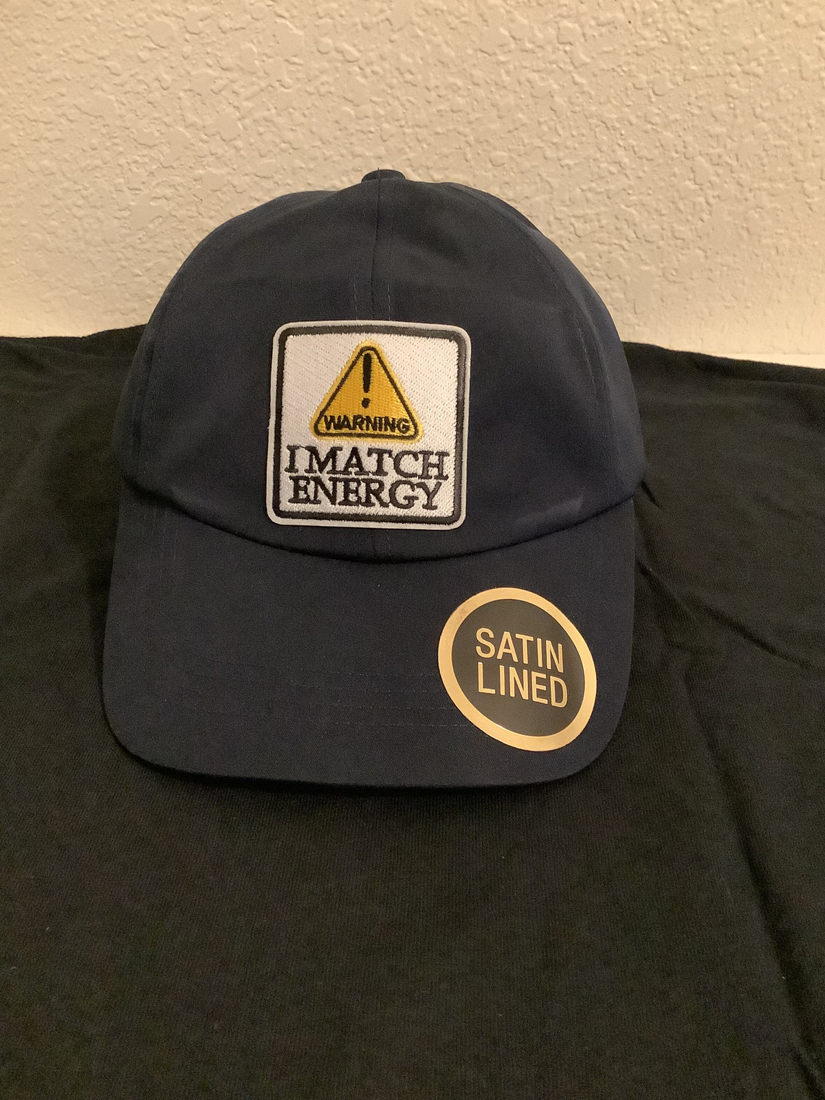 “I Match Energy” Satin-Lined Hat
