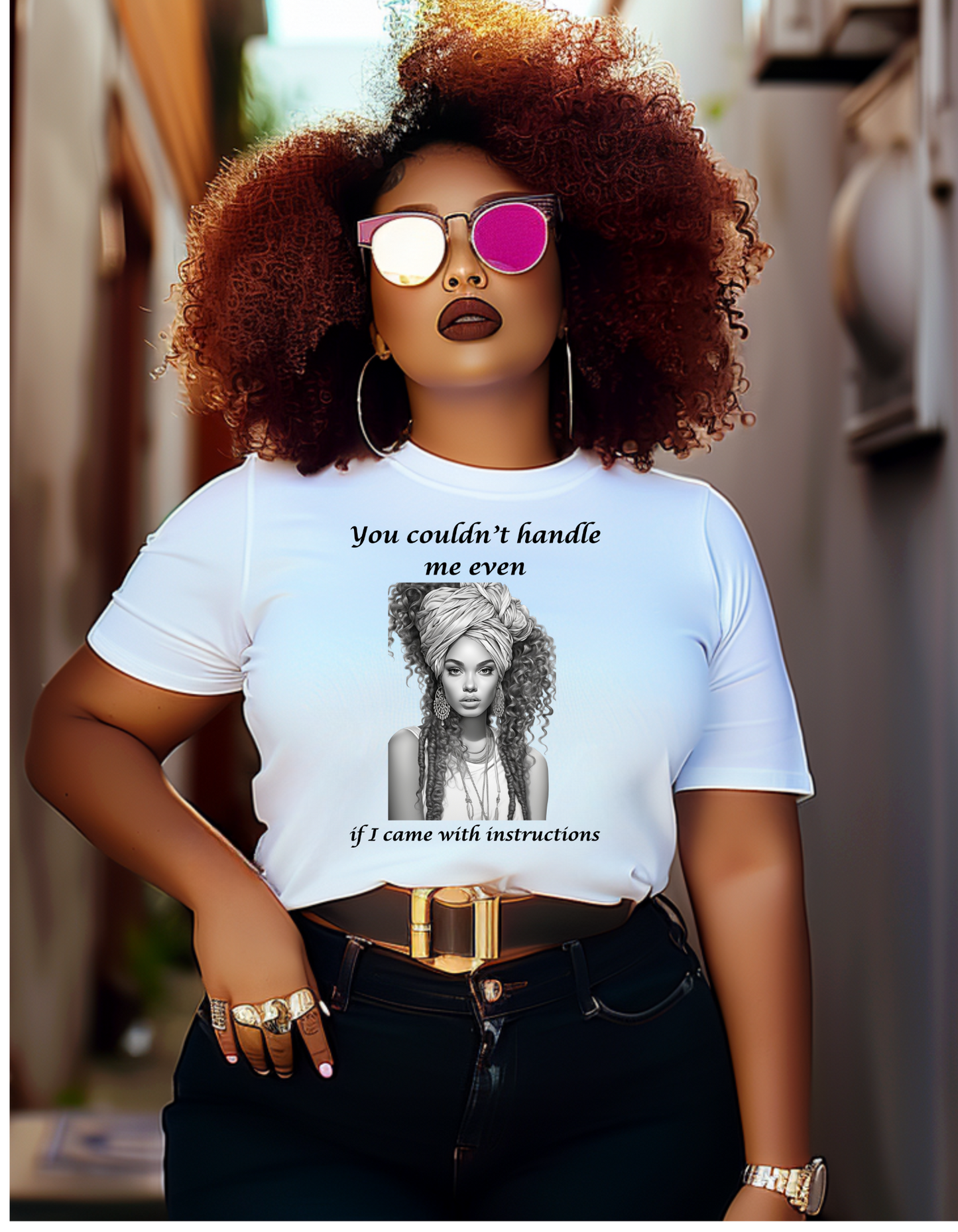 "If I came with instructions" T-Shirt