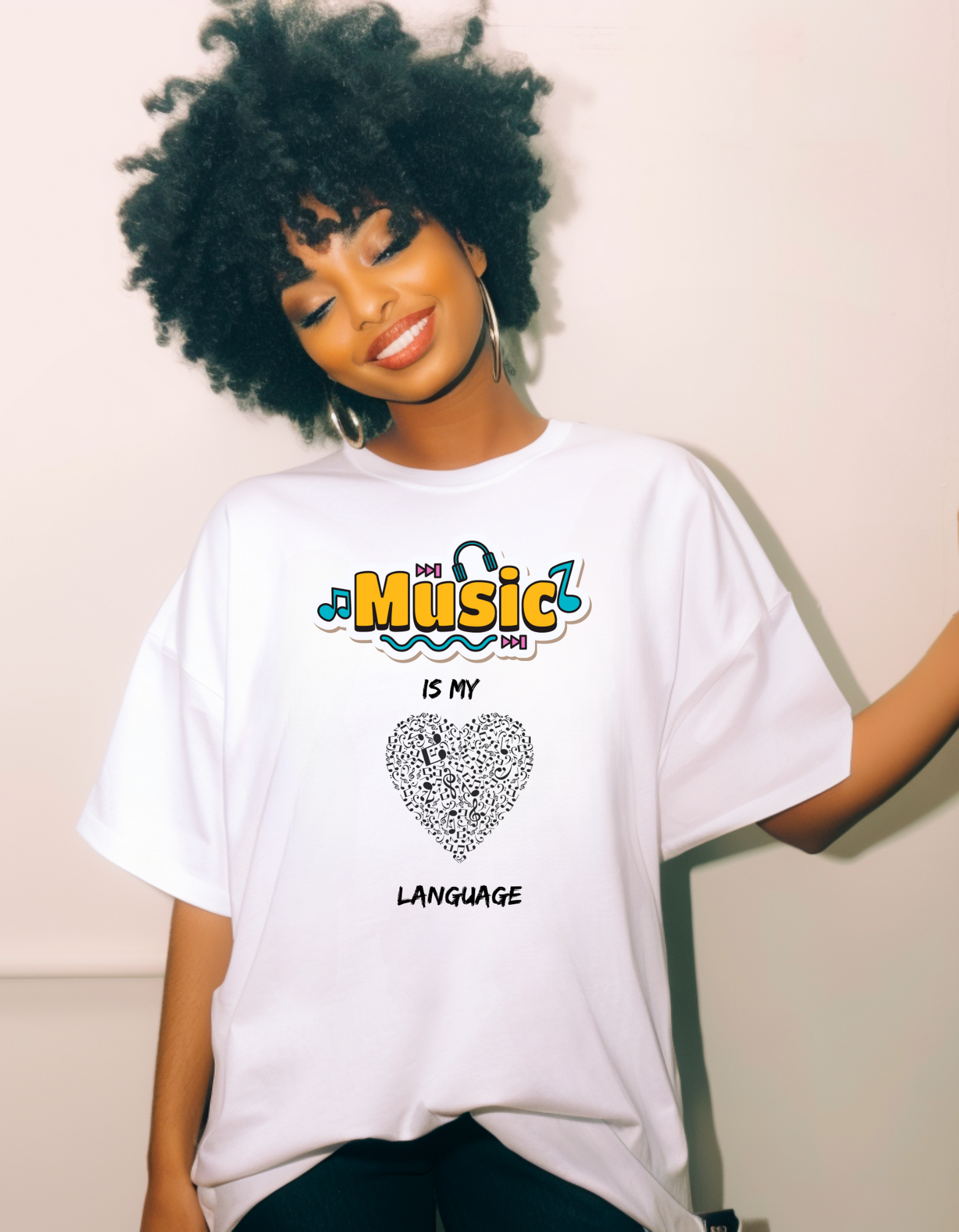 "Music is my Love Language" T-Shirt