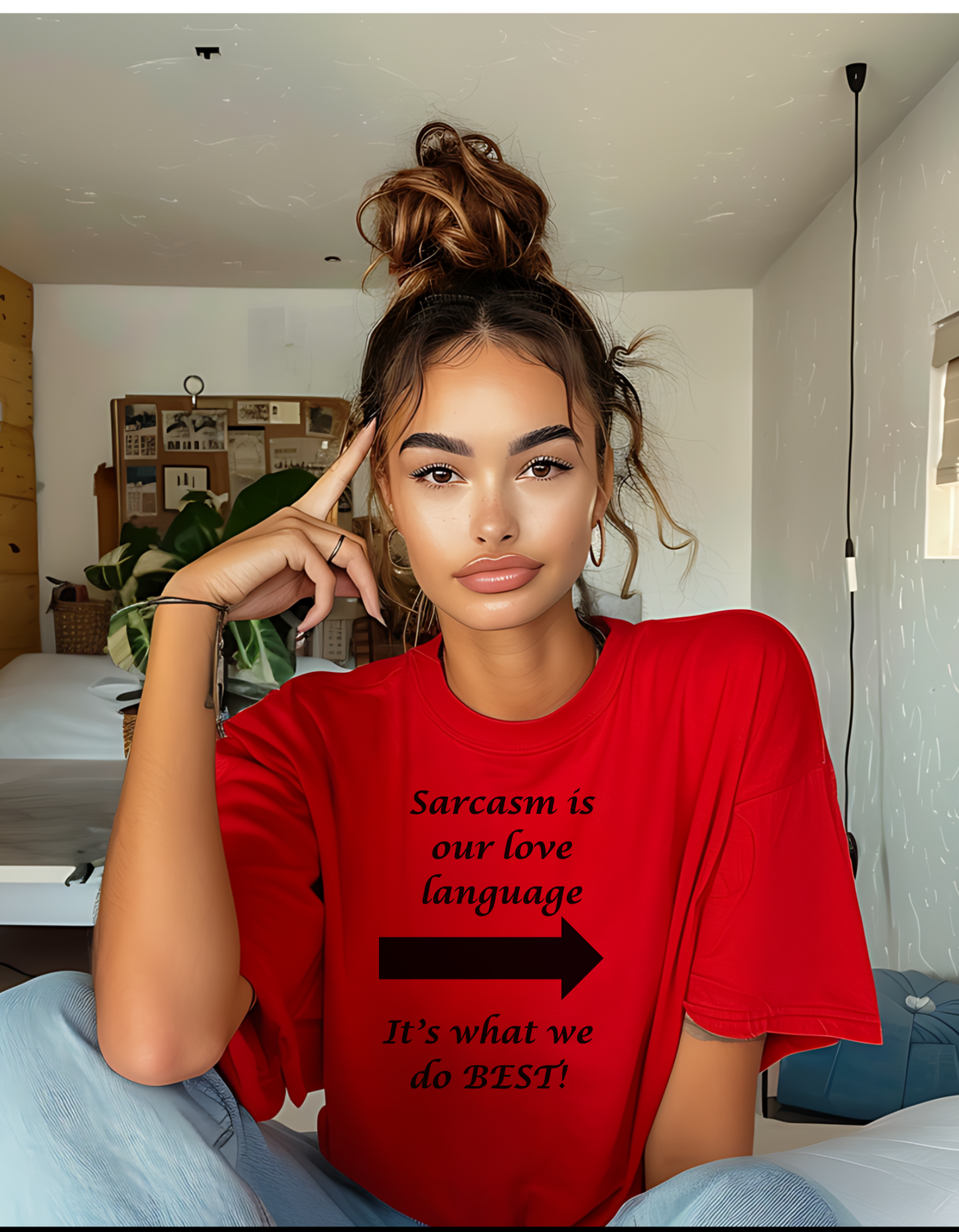 "Sarcasm is our Love Language" T-Shirt