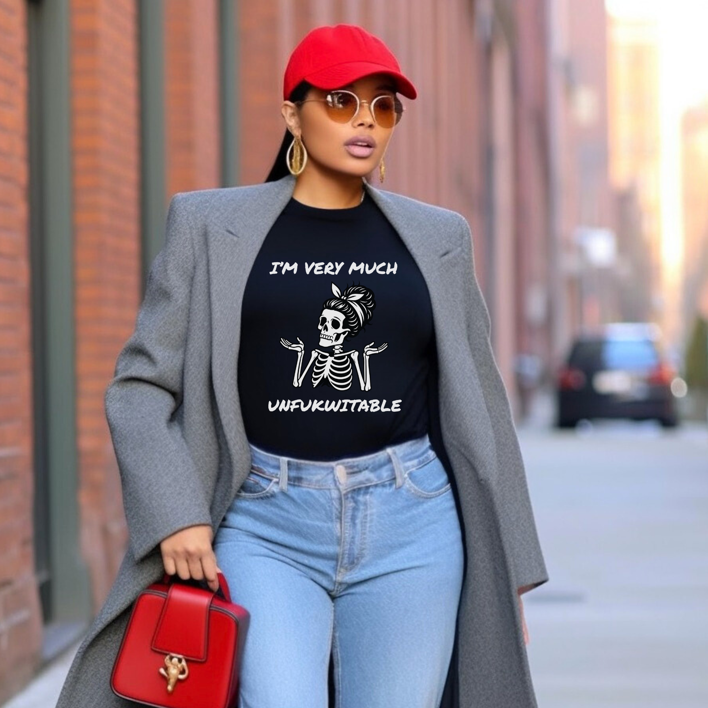 "I'm very much UNFUKWITABLE" T-Shirt
