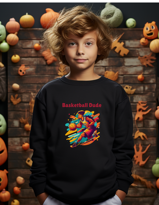 "Basketball Dude" Sweatshirt & T-Shirt