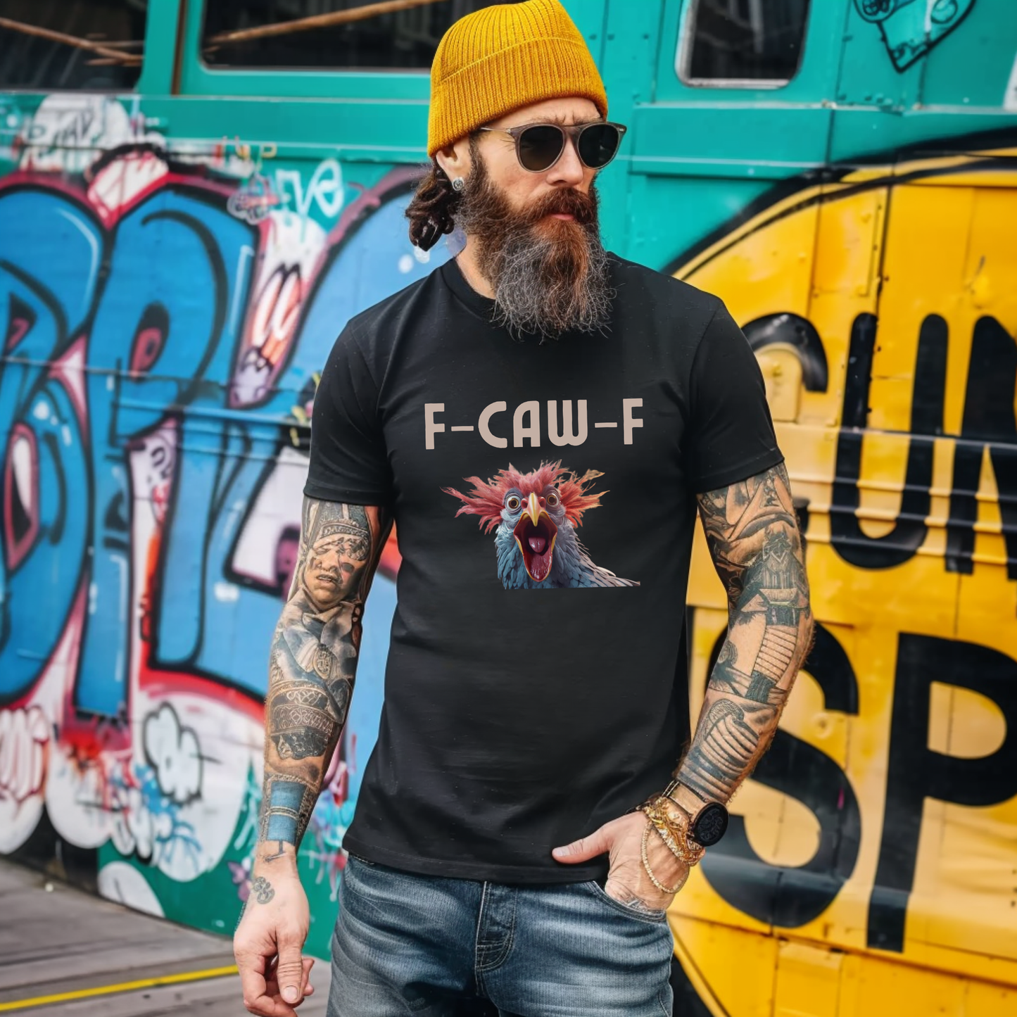 "F-CAW-F" T-Shirt