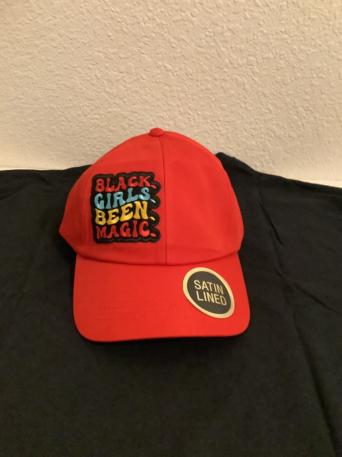 “Black Girls Been Magic” Satin-Lined Hat