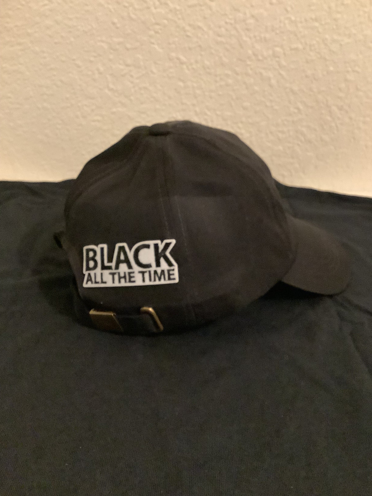 "Black All The Time" Satin-Lined Hat