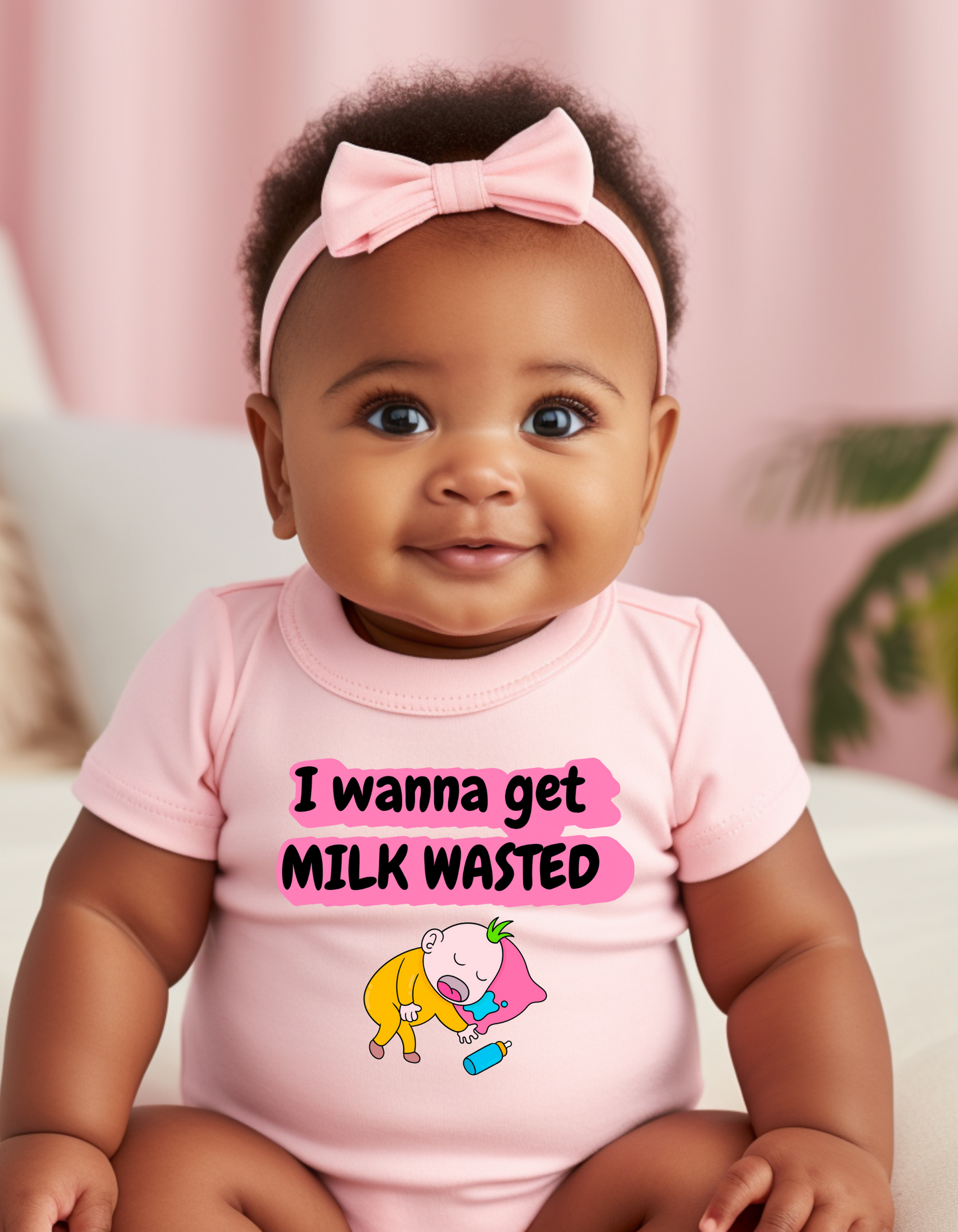 "Milk Wasted" Novelty Onesie