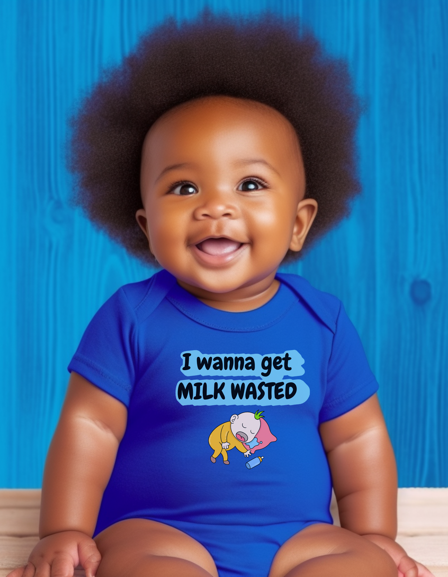 "Milk Wasted" Novelty Onesie