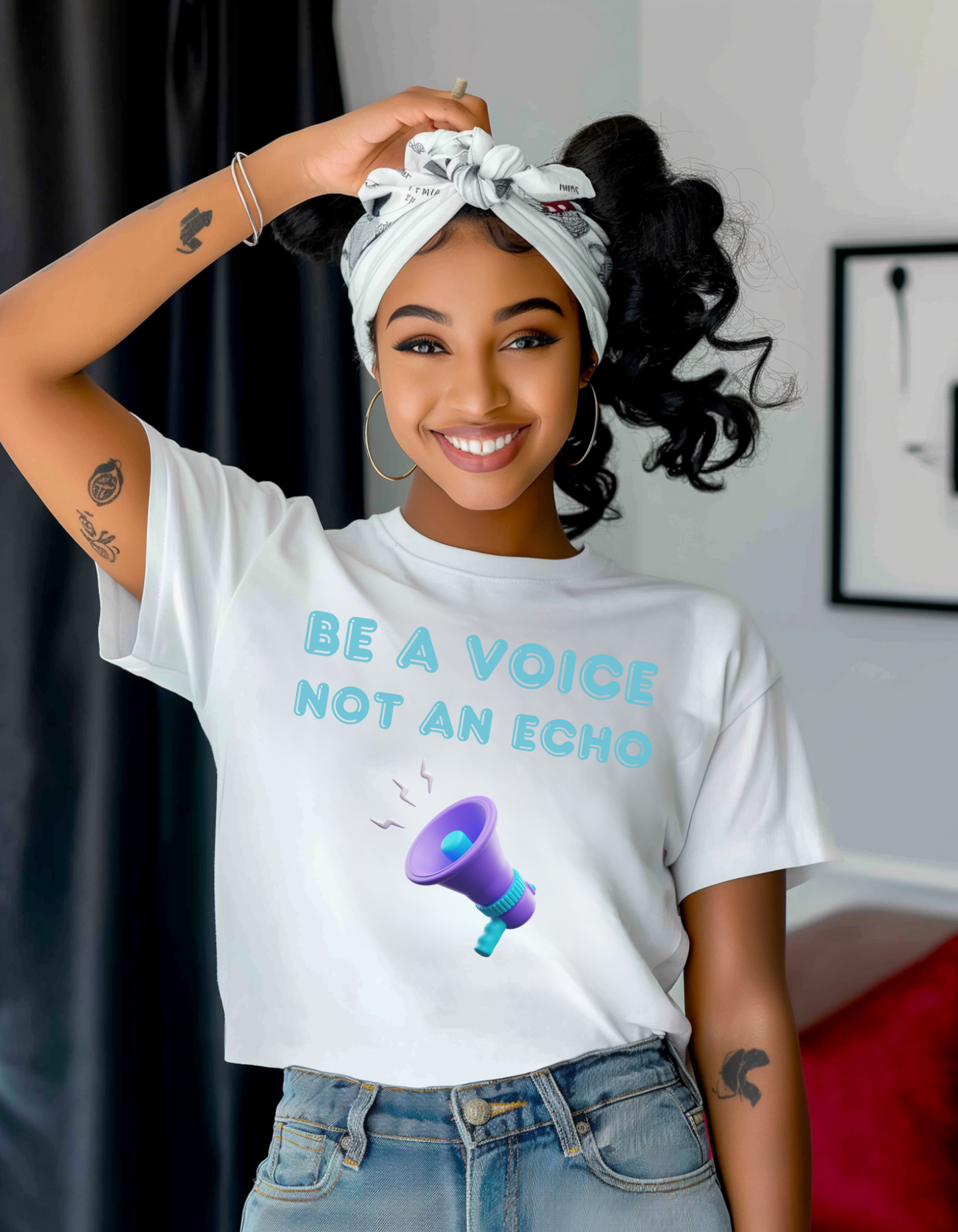 "Be A Voice. Not An Echo" T-Shirt