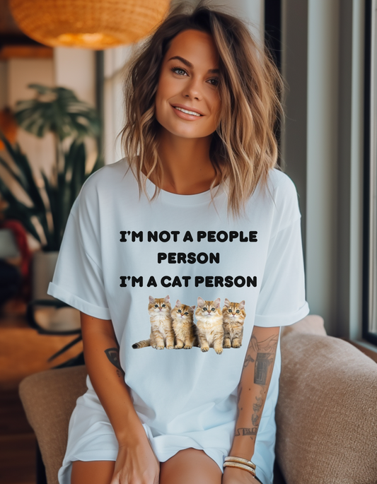 "Cat Person" T-Shirt