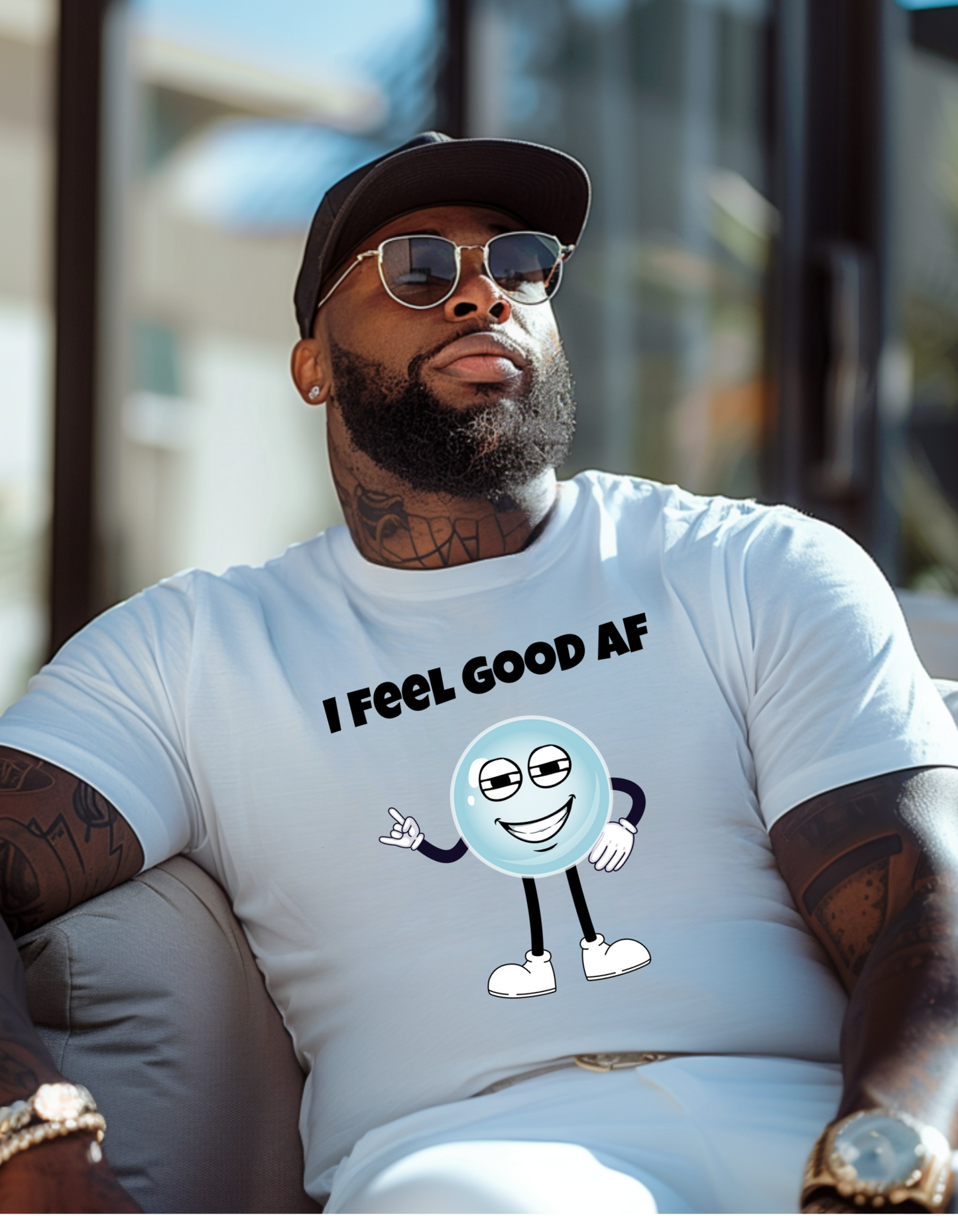 "I feel good AF" T-Shirt