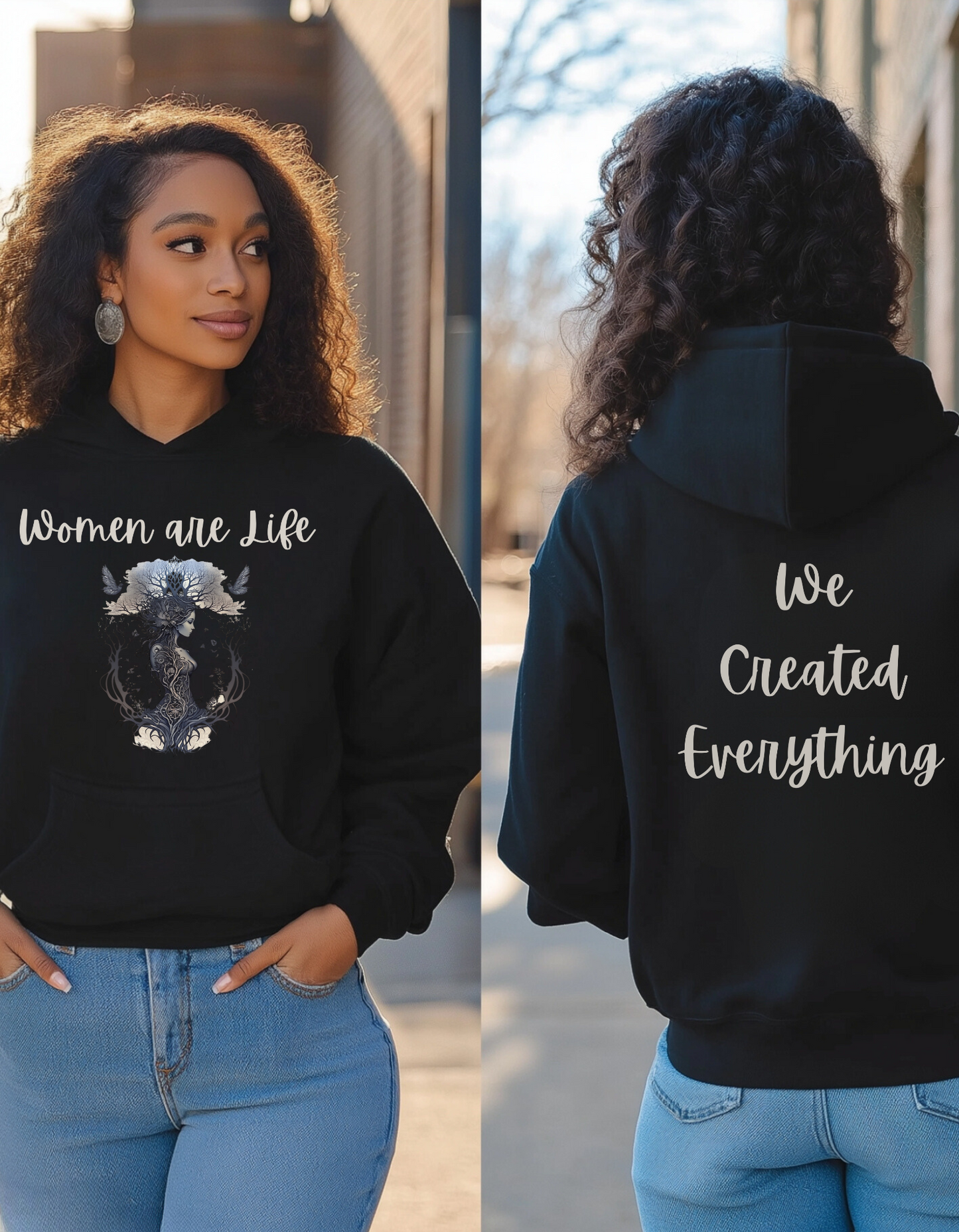 Women are Life Hoodie